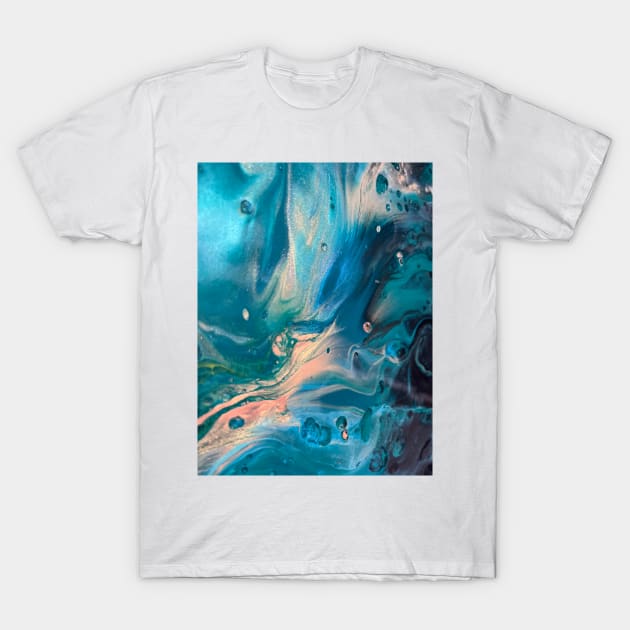 Tranquility T-Shirt by catflocreations